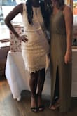 Perfect maxi dress for any occasion. Slit doesn't run too high either. Straps are adjustable and length was just right. Would definitely order this in more colors! - Amy Y.