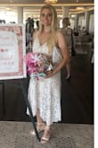 I wore this to my bridal shower and I felt beautiful. - Christine W.