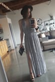 I was skeptical about purchasing a dress for a wedding online and on late notice but I was amazed at the quality and fit of this dress! Absolutely stunning, lightweight, and classy piece! Just the right amount of sexy! Can't wait to wear this one again and again! - Mary M.