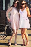 I wore this dress for my bachelorette party and it was so cute and comfy! - Amy E.