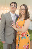 I wore this to an outdoor summer wedding and absolutely loved it! I wish I had gotten a size small though as it ran a little big on me but I didn't have enough time to order it. I had to get it hemmed too as it was very long. I liked that you could tighten the straps and I used double sided tape for the bust area or else I was showing a little too much. The dress was light and flowy and perfect for an outdoor wedding. A small definitely would have fit me better though. - Nicole S.