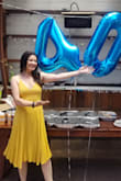 I wore this for my 40th bday and got TONS of compliments! I had to return my original M for a L to fit my rib cage. Which made the top really loose and very revealing. I did a dress hack and safety-pinned the straps between my shoulders to create a faux halter which lifted the cups and provided actual coverage....and that kept me from flashing people. Overall...great dress! - Jaisette H.