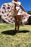 This dress is stunning in person. It fits perfectly and looks and feels much more expensive. I definitely recommend it! - Jocelyn C.