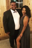 This dress was amazing!  walked down the aisle and all the other bridesmaids were loving my dress more than theirs that they paid 200+ for! I was nervous about the fit but the only thing was that I def needed double-sided tape to keep the dress staying where it was. I am very busty. I thought I would fill it out so I wouldn't have to wear a bra but I decided to wear one anyway. I just wore a plunging bra and it went fine with it. Since my arms were going to be down and the bra was the same color as my dress I didn't care. Next time I wear the dress I'll just wear a tape bra instead but still use the double-sided tape to keep the top in place. It's very long! Ladies if you're waiting last minute like I did I just held my dress a lot but it's not as much of a hassle as I thought it would be. I'm not hemming mine until after I use it for photos. I love the length for dramatic pics but after I will def get it hemmed because I had 3/4 of the foot on the floor just being barefoot. The slit is perfect. The shapes of the dress hid all of my trouble spots. - Cheri W.