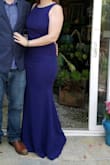 Nice material and fit great. I'm tall and still needed some heels to avoid dragging. - Dana D.