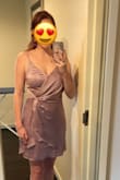 Love this dress! Wore it to a friend's wedding, and I received so many compliments. Flattering, comfortable, and such a pretty color. - Megan S.