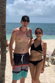 I usually have a hard time when I get bikini tops, but this one fits me well and looks so nice! I love the design and how it fits! Also didn't have any problems when swimming :) stays in place!!! Wore it for my vacation, was perfect! - Desirey P.