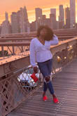 I love the bold color which brings out my outfit even more. Plus it's comfortable and fits to size. - Miatta J.