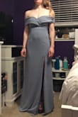 This didn't look as good on me as it does on the model. I would suggest this style for someone closer to a B/C cup with XS measurements elsewhere. I felt my boobs made the neckline ride too low and also made the torso of the dress too short. The arms were very restricting and tight... definitely couldn't be waving my hands up in the air like I just don't care. Maybe I should have tried a small but I returned without exchanging in the end. Wasn't the best for my body type. - Kimi G.