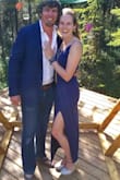 I wore this dress for a friend's wedding. It's cute and comfy can be dressed up with some jewelry. I love the high slit and love that it wasn't too tight. - Sabre H.