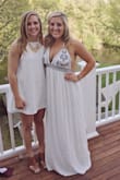 This dress is extremely comfortable and great for a more formal event or even for a more casual summer dress. It runs on the longer side, so I would take that into account when purchasing. - Cara C.