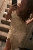 Perfect summer dress for a rehearsal! Sexy but also modest enough to be with family. - Jessica S.