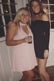 This dress is super cute but runs on the smaller side. I would recommend sizing up as not only does it run a little small, it is short! But it is super cute and I get a lot of use out of it! - Cara C.