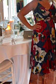 Great quality. Fit my waist perfect, would have filled out the top better if B cup. Love the print. Something different - Nicole G.