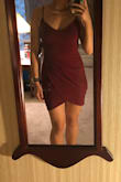 This a sexy but not too revealing dress. Worth every penny! - Ivey C.