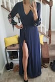 The dress is so beautiful! I really like it, good quality and fits well. - Ilona B.