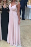 I wore this as a bridesmaid in my best friends wedding. It was gorgeous. Fit perfectly and very comfortable. - Jessica M.
