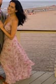 So adorable! The back is to die for and because the lace up is not attached to the straps you can tighten or loosen either to your liking. Wore it to a wedding and got so many compliments. - Brittany P.