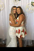 I ordered this dress for my wedding and it fit like a glove! I could have even down sized but still fit amazing got so many compliments all night long!! You need this dress if you are a bride to be. I felt like a million dollars in this dress. - Erin S.