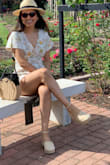 This are really cute and true to size but the only thing the back of the strap rubs a little if you are walking for a long period. - Dayana C.