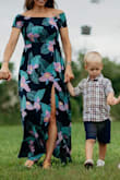 Ordered this for family pictures and it worked perfectly! Couldn't complain about a single thing! I wore it with flats, but likely could have worn heels, as well. Very light and super comfortable. - Christine M.
