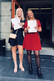 very nice shoes, love the fitting and the way they look. made my graduation complete! - Demi F.