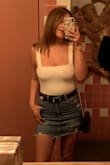 I LOVE this top!!! Paired with a denim skirt it's so sexy!! I feel so confident wearing this top. I will probably buy the other two colors as well! - Valerie R.