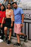 I paired this too with denim mini skirt. And it looked fabulous. This is so versatile. Pair it with high waist jeans or pencil fit skirt. U can never go wrong with it. I am very happy with the purchase - Neha S.