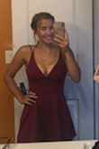 It's super comfy and it works great even if you have a larger bust. The fabric stretches and the straps don't dig in. - Sydney R.