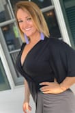This dress was so so comfortable, super soft fabric and great stretch. I wore it to a wedding and danced A LOT and didn't feel like it was too short or low cut. I do wish it came in other colors, but highly recommend!!! - Caitlin B.