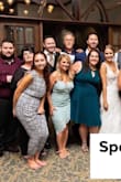 I absolutely loved this dress and it looked gorgeous at my outside Florida wedding. I got compliments all night long. It was very flattering in the tummy and butt area. - Allison S.