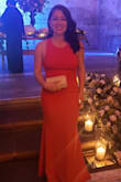 I love red and this dress was great! Not for extremely hot weather because you will sweat, but it fit like a glove and it was comfortable to dance in, and being Latin that is important! I did have to alter the length because I am very short. - Gabriela M.