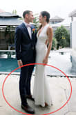 This dress served exactly the purpose I needed it for. It was a very affordable wedding dress and within my budget for our destination beach wedding. The material was thick and wasn't see-through. The cut was sexy and fun. I've already machine-washed it and it's held up just fine. My only issue was that the dress came in very long and needed to be hemmed. Once it was properly hemmed, I realized it was more mermaid than it looks when it's long. The other small issue is that the back bunched a bit at the bottom of my back above the zipper line. But overall, a very pretty useful affordable wedding dress. - Nicole P.