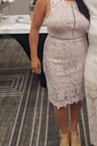 Perfect dress. The peak a boo cut outs give just enough sexy. - Dorothy P.