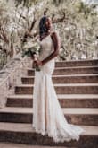 I was a little skeptical to buy this dress for my elopement! But I couldn't pass on it because it had such great reviews! I took a chance and I'm so glad I did! I love everything about this dress! So many people thought I got this dresses from a bridal shop because it's so well made! I ordered both the XS and small but decided to keep the XS because the dress looks better fitted to you opposed to it being loose. BUY this dress, you won't regret it! - Asya E.