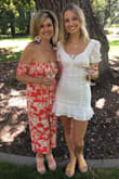 Super cute romper. I bought for me (57) and my daughter who is 24, said she had wanted it! I wore wine tasting, she wore to a day party. Super cute! Lite weight material but not sheer. Color pops. Really comfy! Definitely recommend! - Dina Z.