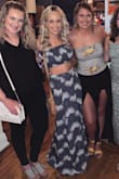 Love this outfit! Wore it for my birthday celebration, and got so many compliments! The skirt was a little loose, but not bad! And a little long, but nothing some heels/wedges can't fix. The top fit me perfectly. Can't wait to wear it again! - Shelby A.
