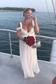 I wasn't sure if my girls would fit in a dress I ordered online... when I tell you it fit like a glove... oh my goodness!! I didn't have to do a thing to the dress! - Rebecca T.