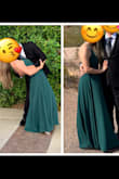 I read in the reviews that it comes long and it sure was. I planned ahead knowing this and got it altered (around $45). The dress came in quick when I ordered. Overall, I love this dress. It flows beautifully when you walk and the color is gorgeous especially in the light. I included different lighting! I did have an unfortunate case in that I live in AZ and had boob sweat stains soak through and I'm a pretty light sweater. It would have helped if I had a bra but because it's backless I opted to go without. Just keep that in mind if you're in a hot climate. It's a bit difficult to get into on your own but that's because of all the beautiful straps. It's pretty easy when you have help!! Overall, I loved the dress and would buy it from Lulus again! - Faith T.