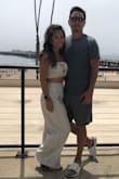 Material is good. Not thin for linen. Pants run long or maybe because I'm petite. Had to get it altered. Overall I had a lot of compliments wearing it and mix matched it on several occasions. - Heather P.