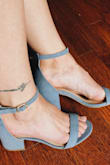 I purchased these shoes for my wedding next summer. I have just worn them around them house and I find them very comfortable! They are definitely great value. - Amanda D.