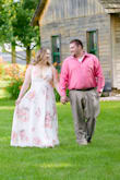 Bought it for engagement photos and it looked amazing. I was surprised when this came as a wrap dress (my bad), but that part you figure out quick. I did have to use fabric tape to keep it down on the breast area and I just completely got rid of the modesty clip. Does run a little small but I made it work and it looked nice. - Jackie M.