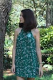 This dress was perfect for walking around on a hot summer day! I loved the bow on the back of the dress. The only reason I'm rating this 4/5 stars is because I felt the dress ran a little short and I ordered a size up. - Christine G.