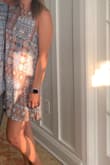 Love my dress. I was impressed with quality and that it had a dress liner. It washes well and I get compliments every where I go on it! I got a large cause I was afraid a medium be to tight. It was a tad loose but it looks great. - Kate B.