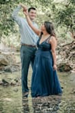 I really like the dress. It had a very slimming look on my waist. - Kimberly C.