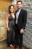 I received so many compliments on this sweet jumpsuit! I wore it to a summer wedding in NYC and it was the perfect outfit for dancing the night away. Great quality and overall a good fit. I wore a special bra with it and it worked out perfectly. I will say that with the medium the length was perfect for me, but if you have longer legs you may find it to be a little short. - Emily G.