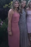 I got this to attend a summer wedding and it was perfect! Lightweight, flowy fabric didn't have me sweating more than necessary! I would say this fit true to size. One downside with the light fabric was panty lines. - Ashley C.