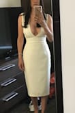 So elegant and beautiful!
I love it!
Had to pull in with thread and a needle by hand one of the straps, but it was a simple easy fix.
Still in love w/this dress and completely thrilled I chose to purchase this dress. - Christina
