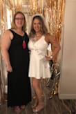 Dress was perfect for my bachelorette. It was sexy yet simple. Fit was great and also very comfortable. Back of dress does dip a bit so you'll have to pull your bra down. Also, the cups seem a little bit, had to use tape. - Caitlin W.