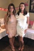 This dress was perfection. I wore it for my bridal shower and it ended up being great. It did have a snag in it but I took it to the dry cleaners to be fixed and Lulus went above and beyond to fix the situation for me. For that alone I'll forever be a Lulus customer. This dress fit in all the right places- I went with a medium and i had a little room but I wanted it that way. - Holly S.